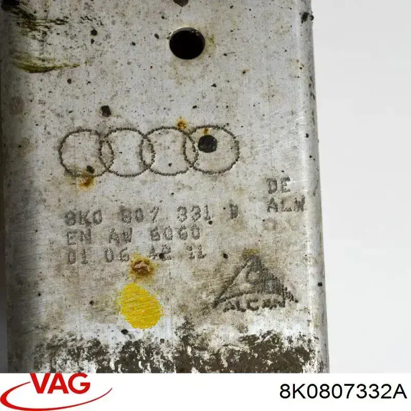 Купить 8K0807332A VAG Кронштейн усилителя заднего бампера