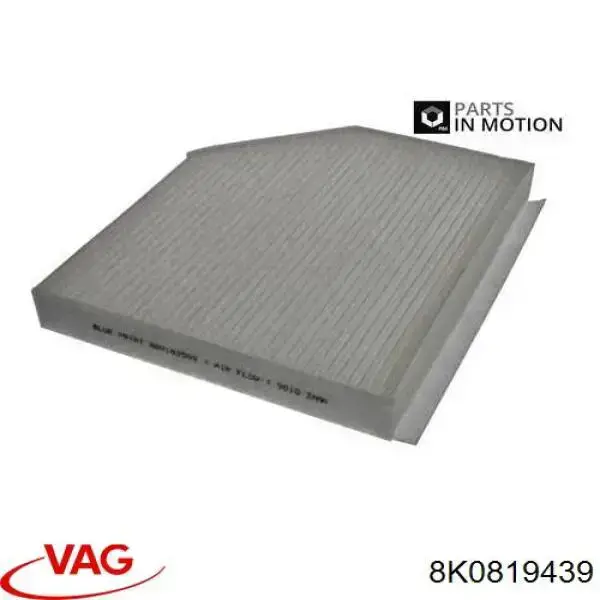 Фильтр воздушный отопителя VAG 8K0819439 цена, от 7.51 USD