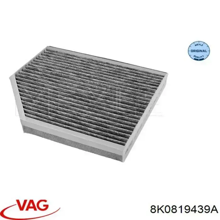 Фильтр воздушный отопителя VAG 8K0819439A цена, от 10.39 USD