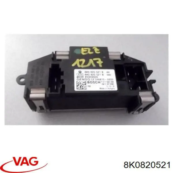 Купить 8K0820521 VAG Регулятор оборотов вентилятора печки