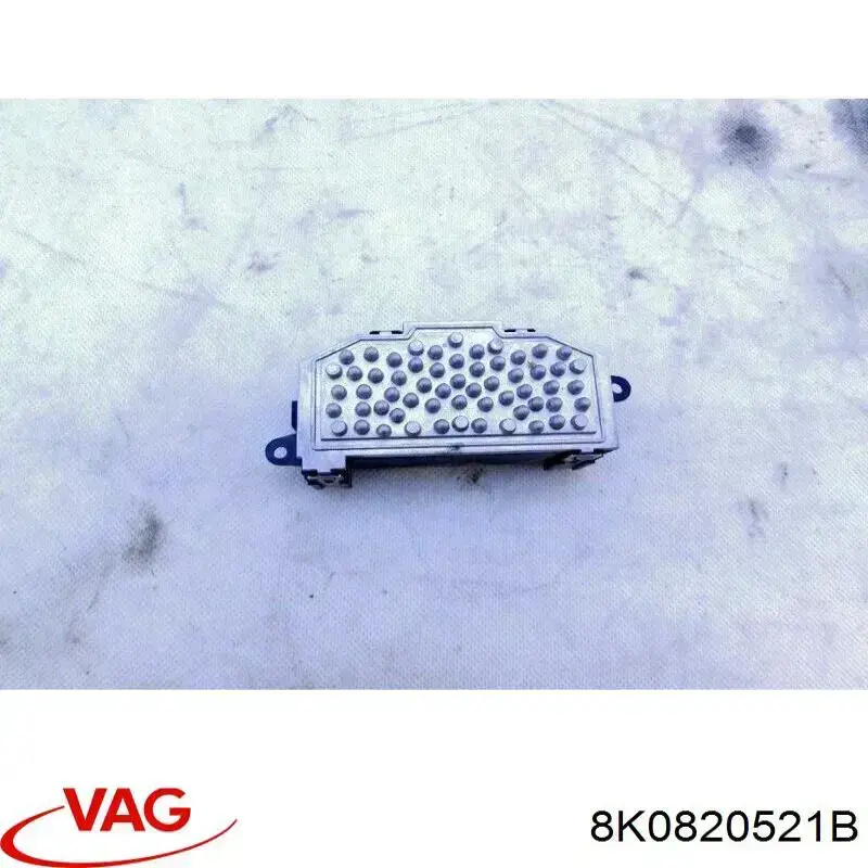 Резистор (сопротивление) вентилятора печки (отопителя салона) VAG 8K0820521B