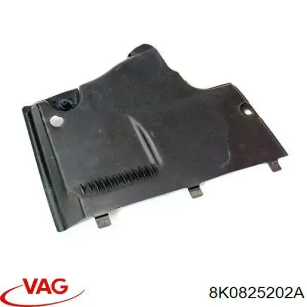 Защита днища передняя правая VAG 8K0825202A