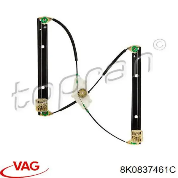 Механизм стеклоподъемника водительской двери VAG 8K0837461C цена, от 12.70 USD