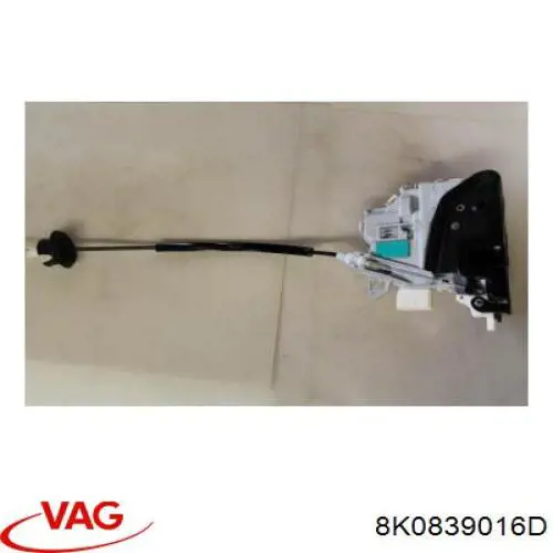Замок двери задней правой 8K0839016D VAG