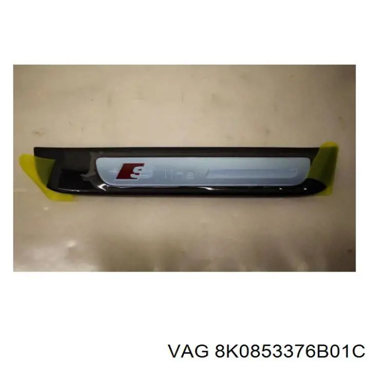 8K0853376B01C VAG Накладка (молдинг) порога наружная задняя правая