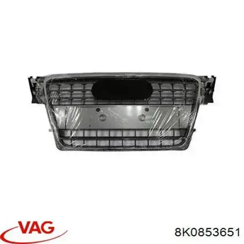 Решетка радиатора 8K0853651 VAG