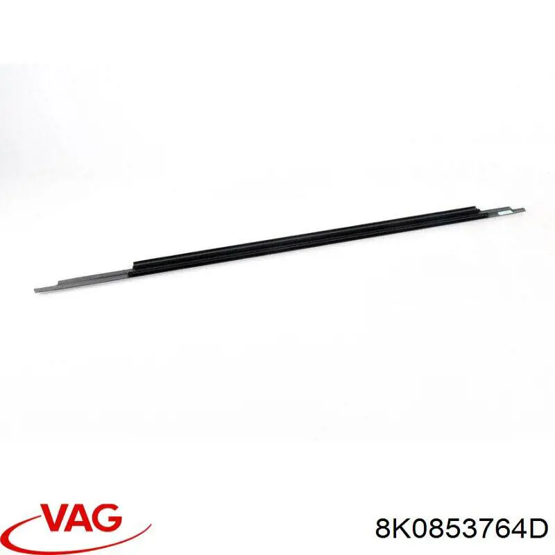 Молдинг опускного стекла двери задней правой VAG 8K0853764E2ZZ цена, от 12.67 USD