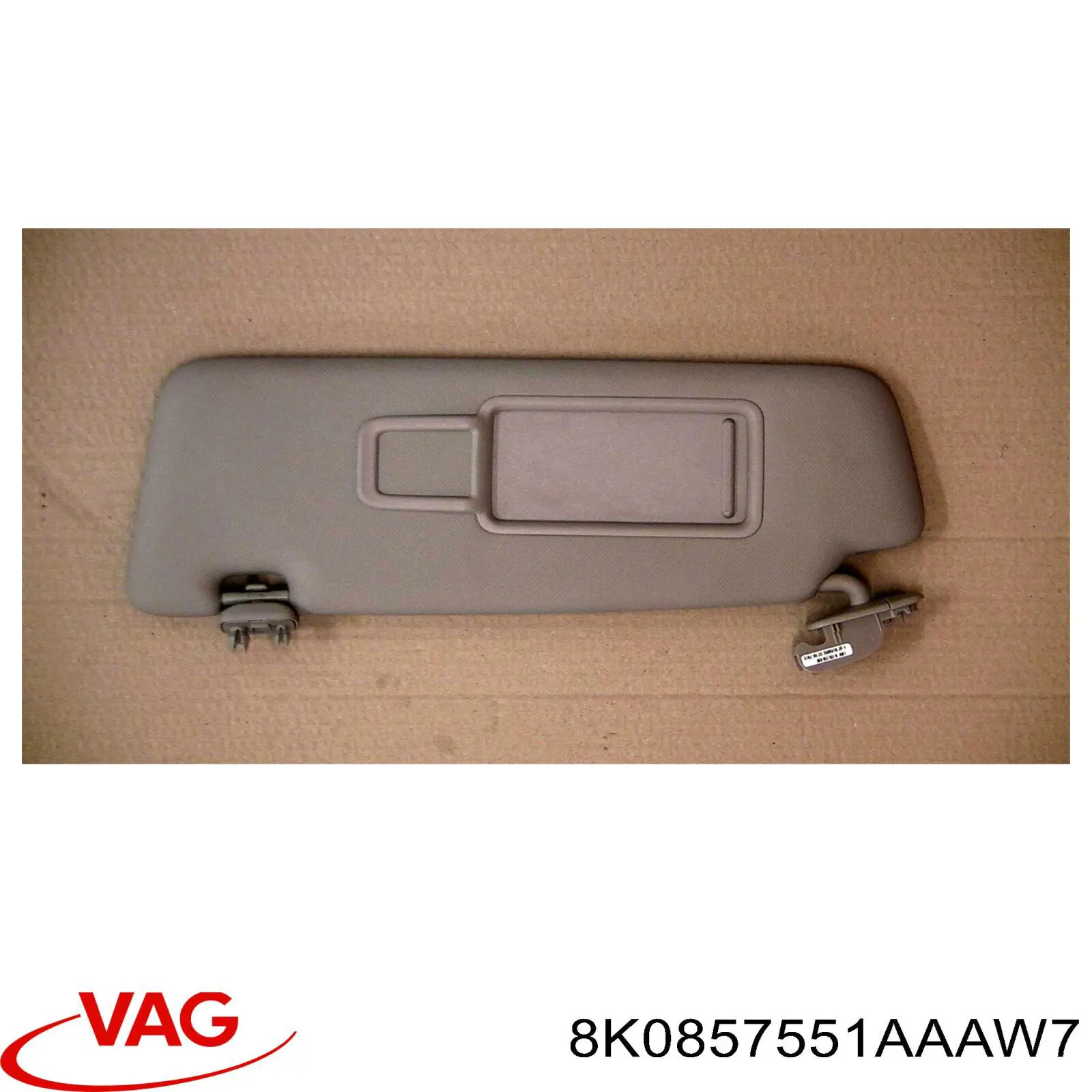 8K0857551AHAW7 VAG Козырек противосолнечный