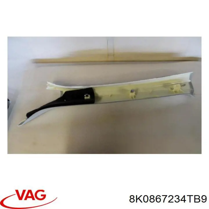 Купить 8K0867234TB9 VAG Обшивка стойки кузова внутренняя передняя правая