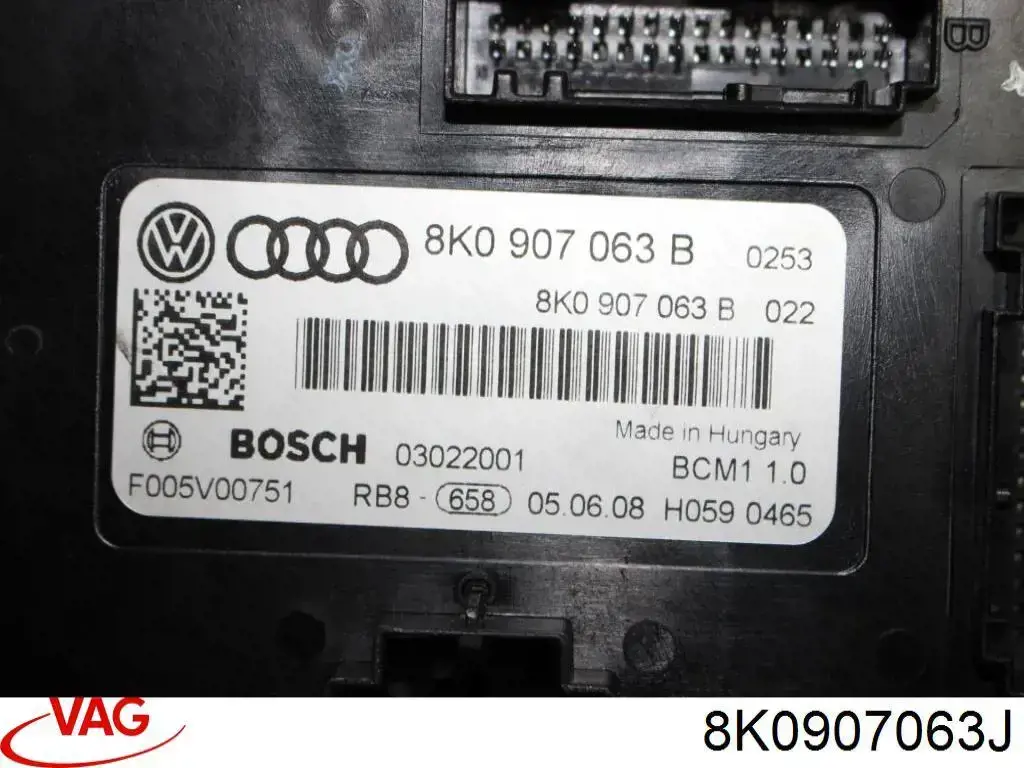  VAG 8K0907063J цена, от 25.42 USD