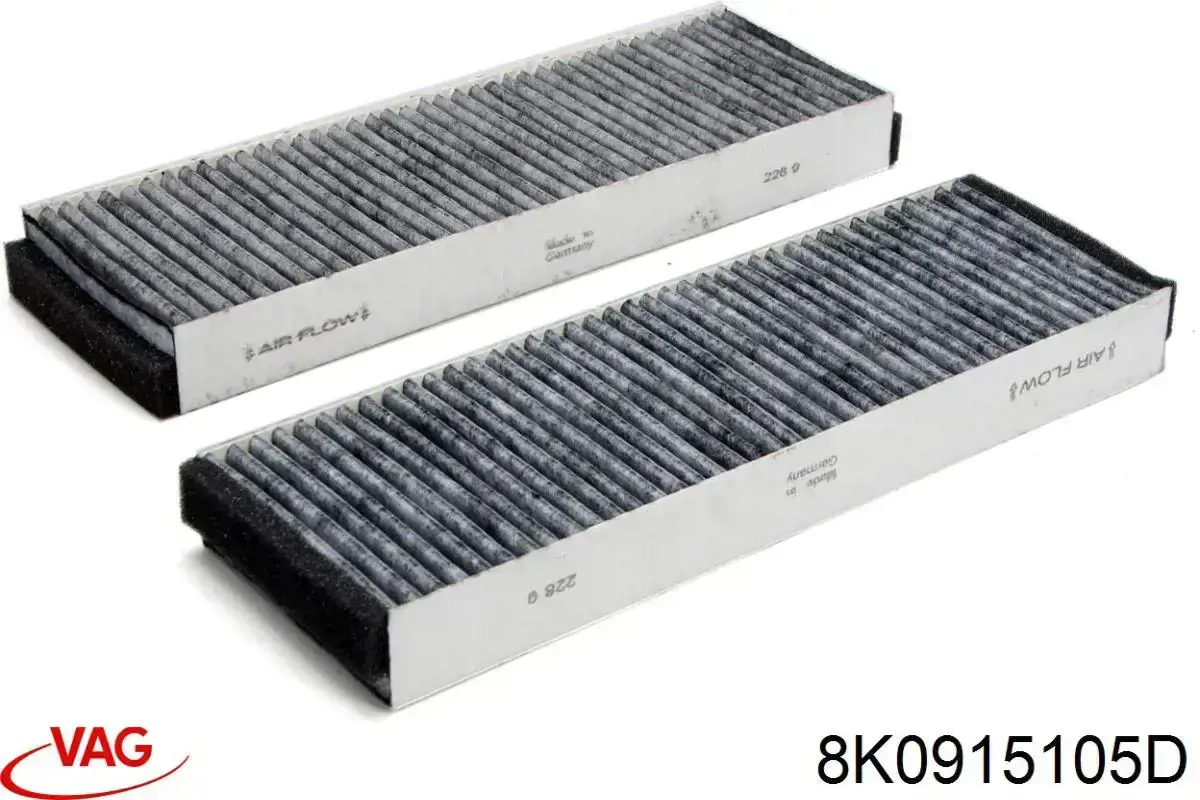 8K0915105D VAG Batería original y equivalente