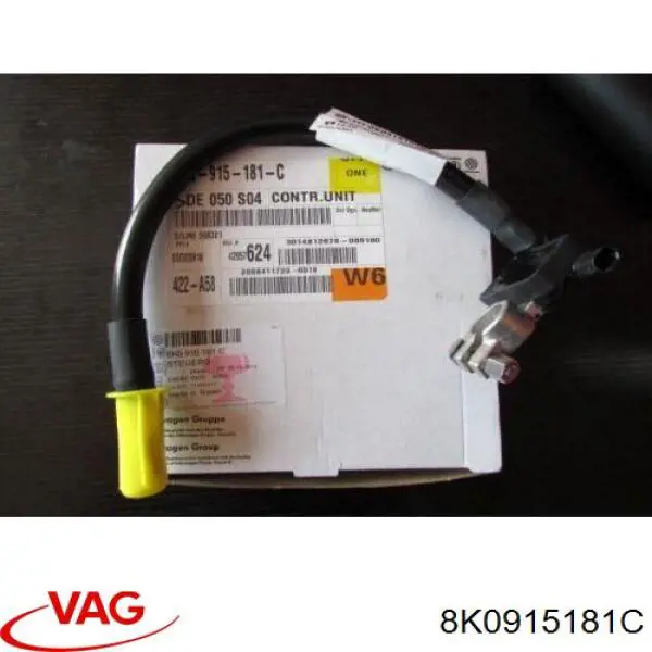 Купить 8K0915181C VAG Кабель массы аккумулятора (АКБ)