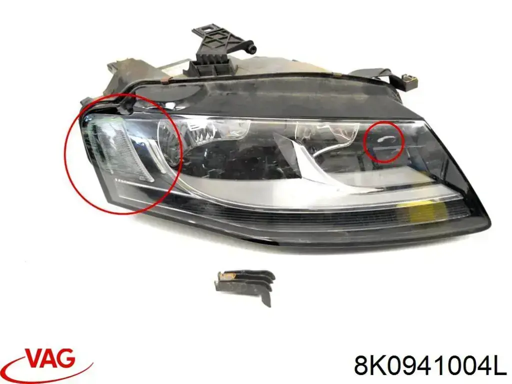 Правая фара 8K0941004L VAG