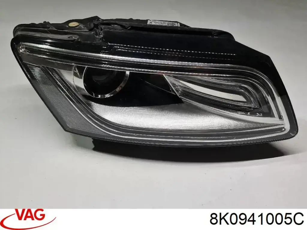 Купить 8K0941005C VAG Корпус фары левой