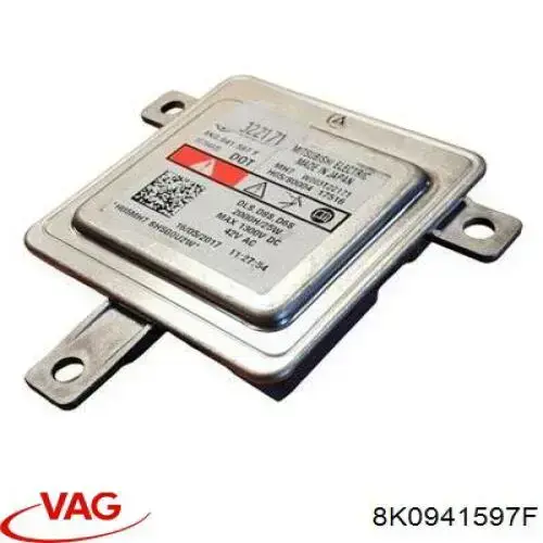 Modulo de control de iluminacion adaptable (ecu) 8K0941597F VAG