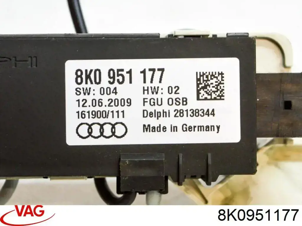 Датчик движения в салоне VAG 8K0951177 цена, от 6.30 USD