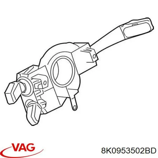 Переключатель подрулевой VAG 8K0953502BD