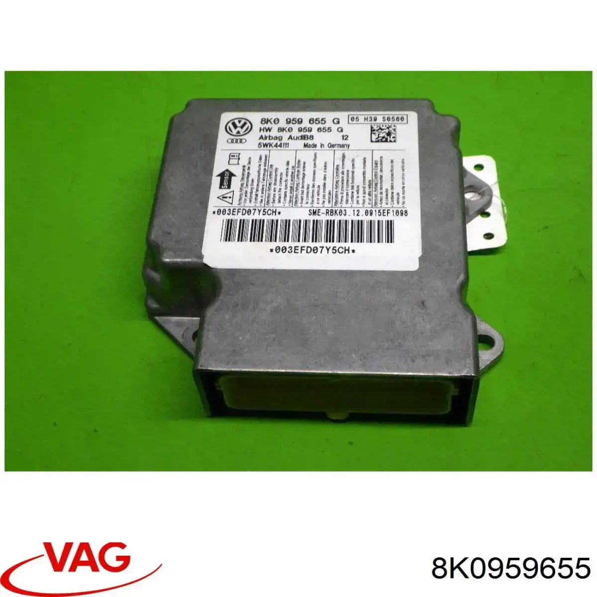 8K0959655 VAG Блок управления airbag