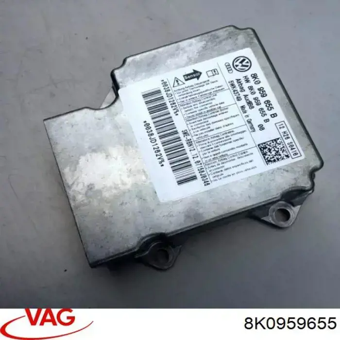 Модуль-процессор управления подушкой безопасности (ЭБУ AIRBAG) VAG 8K0959655 цена, от 164.70 USD