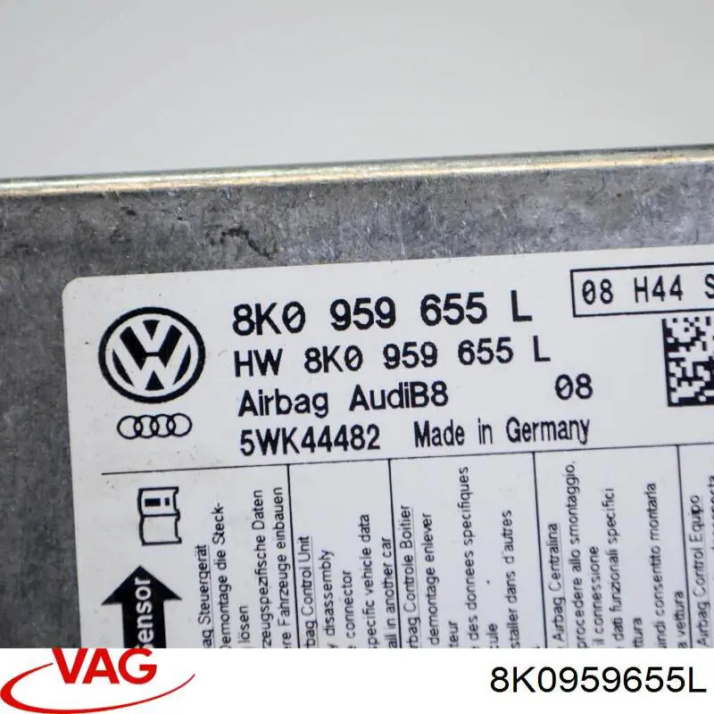 Блок управления airbag VAG 8K0959655L цена, от 21.16 USD