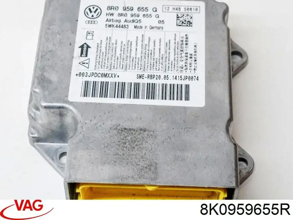 Купить 8K0959655R VAG Модуль-процессор управления подушкой безопасности