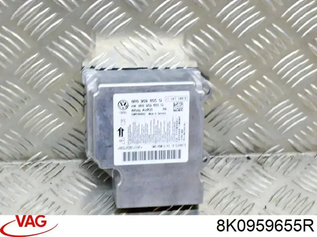 Модуль-процессор управления подушкой безопасности (ЭБУ AIRBAG) 8K0959655R VAG