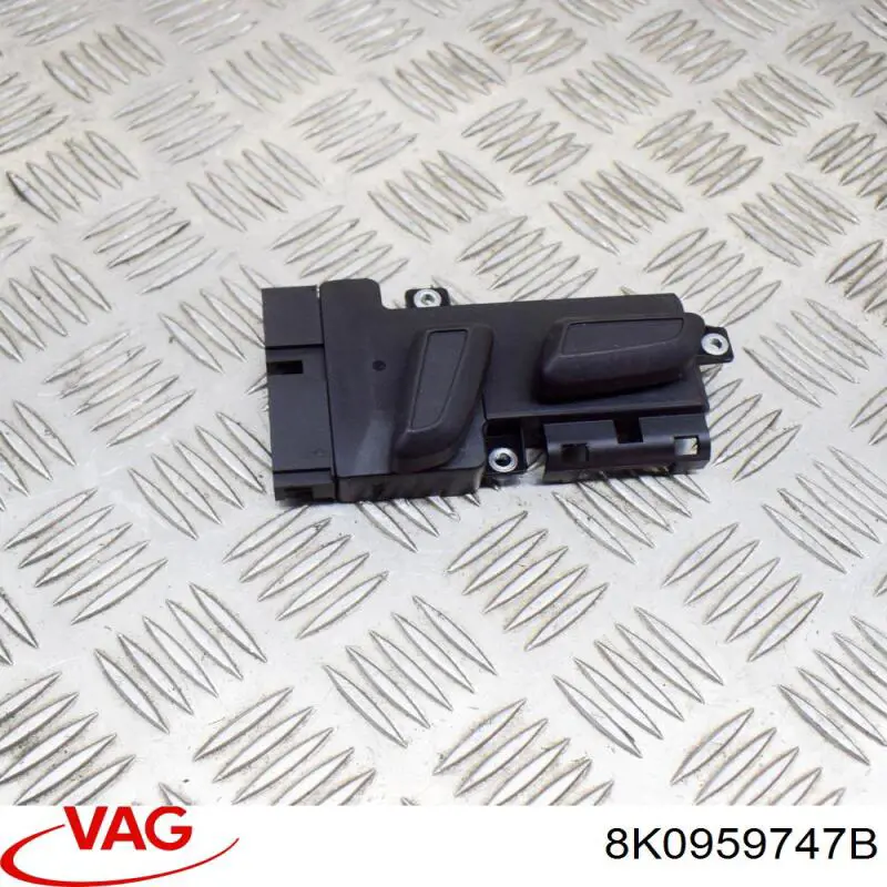 8K0959747B VAG Блок кнопок механизма регулировки сидений, левый