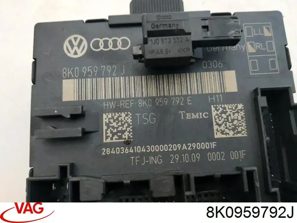  VAG 8K0959792J цена, от 7.20 USD