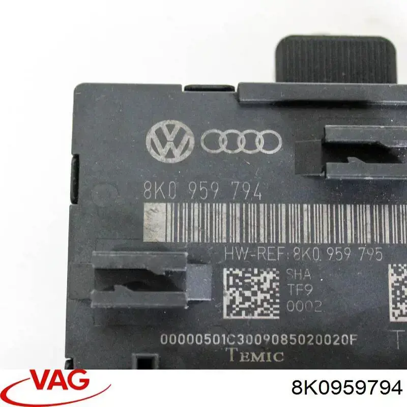 Блок комфорта задней двери VAG 8K0959794 цена, от 13.85 USD