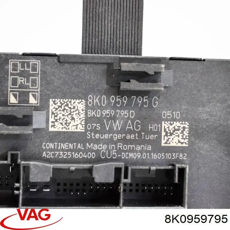 Блок комфорта задней двери VAG 8K0959795 цена, от 12.67 USD