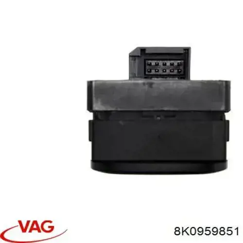Купить 8K0959851 VAG Кнопки переднего левого стеклоподъёмника