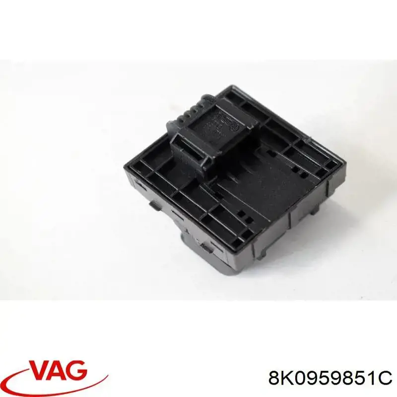 Кнопка включения мотора стеклоподъемника передняя левая 8K0959851C VAG