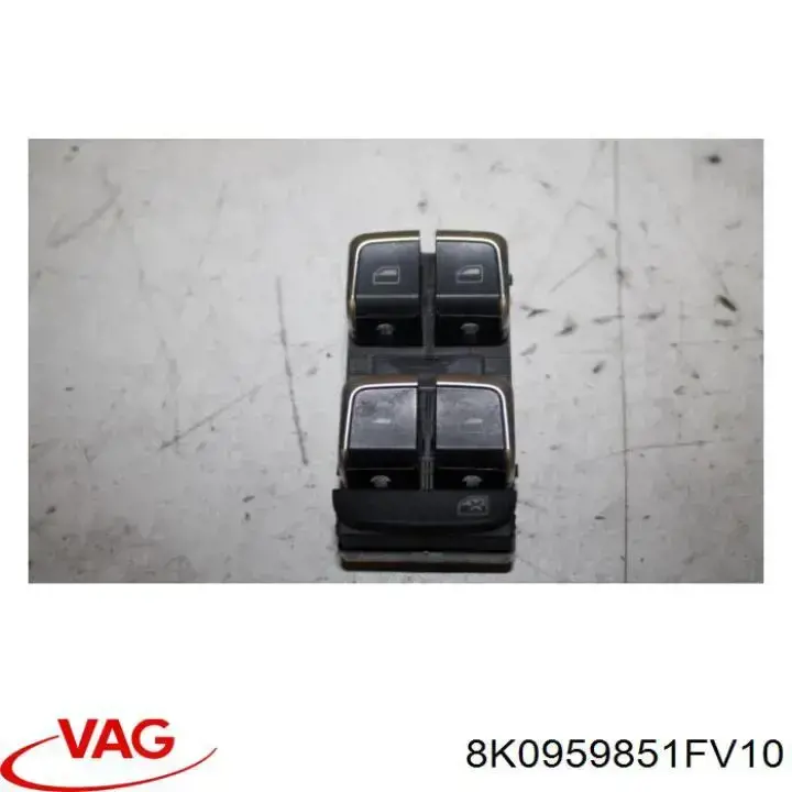 Купить 8K0959851FV10 VAG Кнопки переднего левого стеклоподъёмника