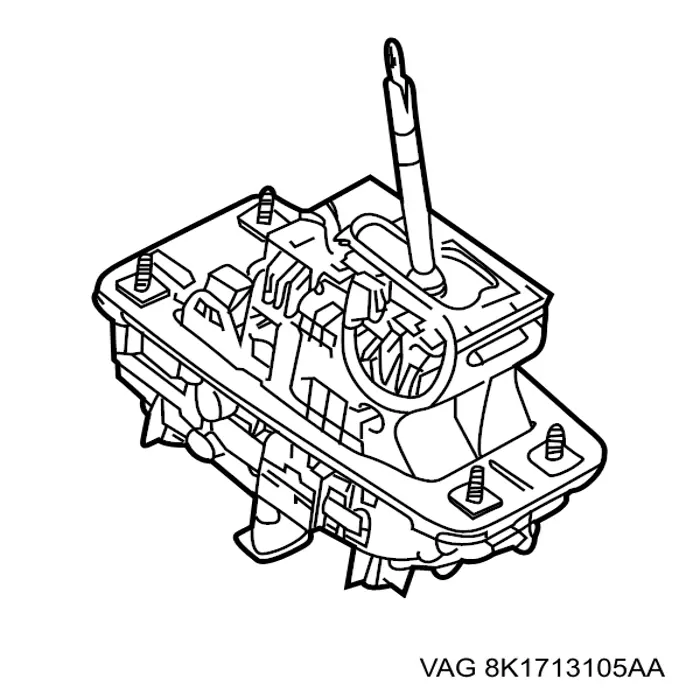 Механизм переключения передач VAG 8K1713105AA цена, от 30.76 USD