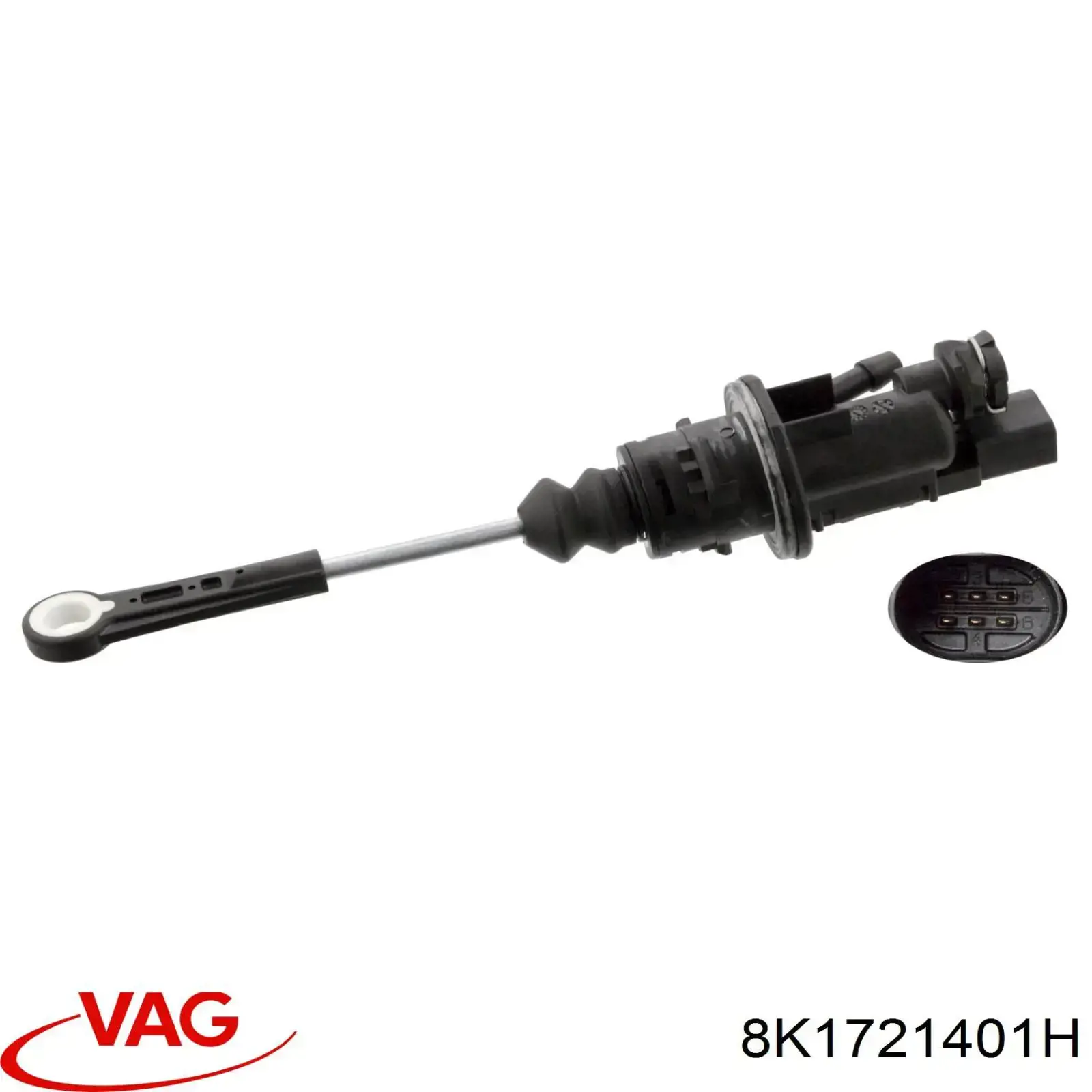 Главный цилиндр сцепления 8K1721401H VAG