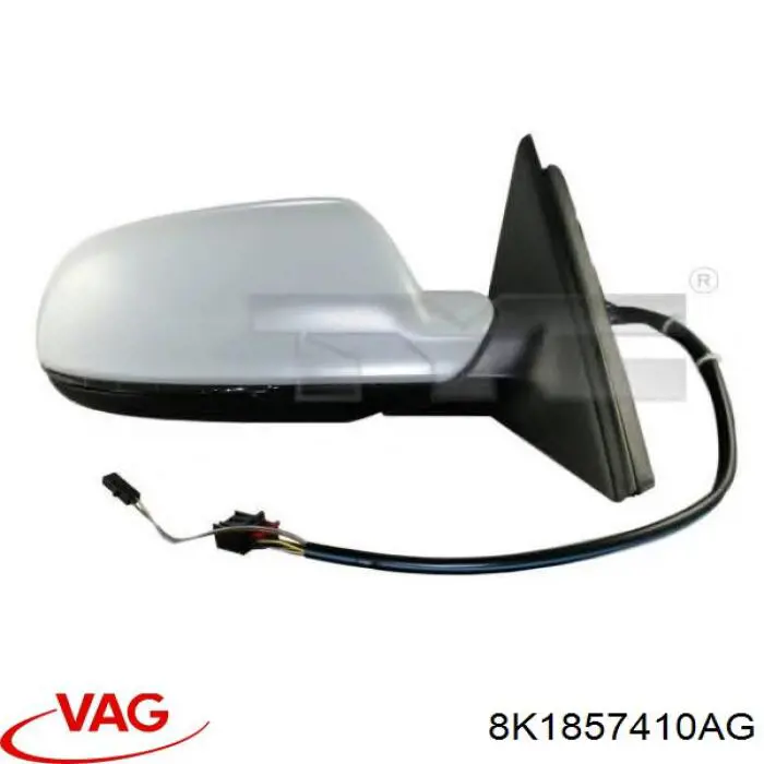Наружное зеркало правое VAG 8K1857410AG цена, от 109.41 USD