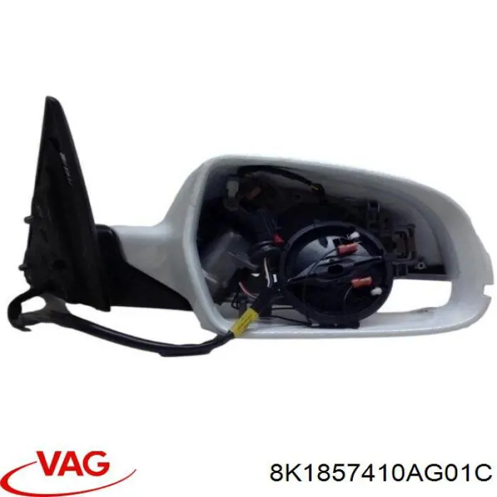 Правое боковое зеркало VAG 8K1857410AGGRU