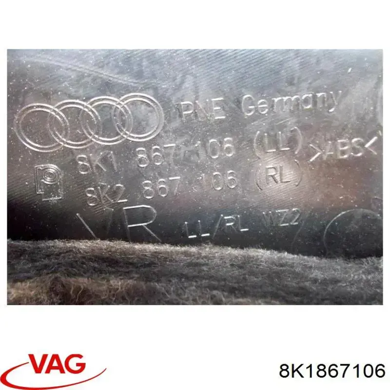 8K1867106 VAG 