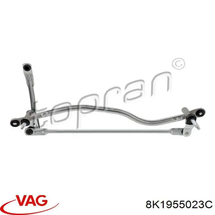 Трапеция щеток лобового стекла VAG 8K1955023C цена, от 25.34 USD