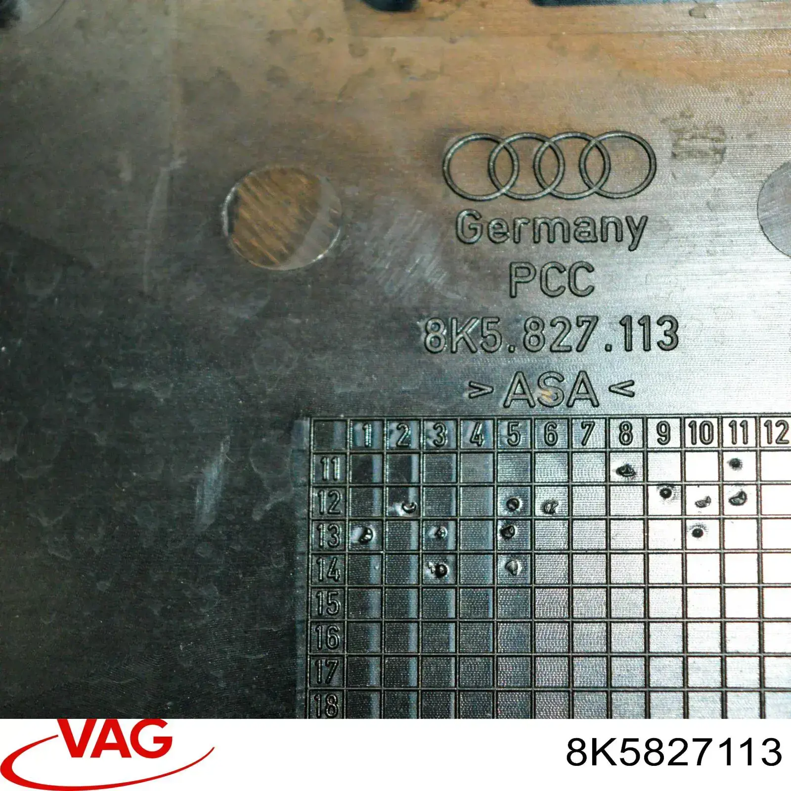 Купить 8K582711301C VAG Крышка багажника