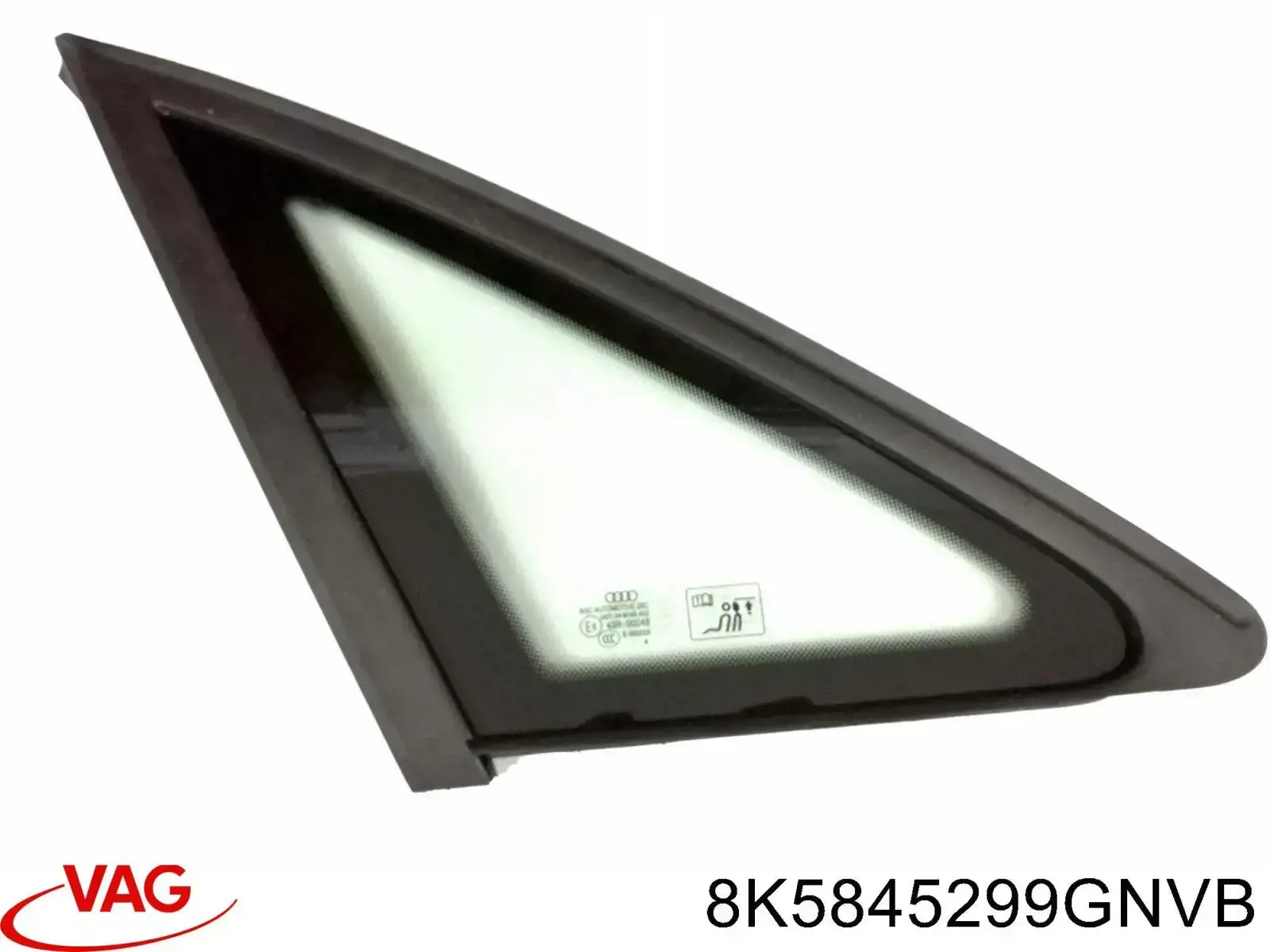 Купить 8K5845299F VAG Стекло кузова (багажного отсека) левое