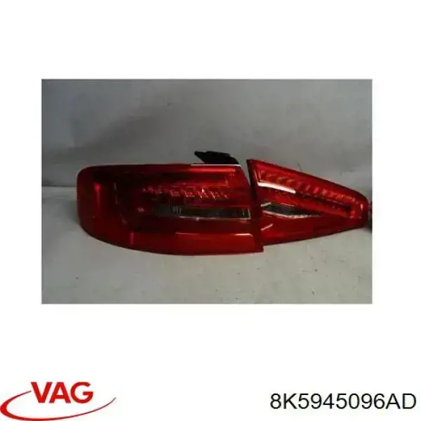 Фара задняя правая внешняя VAG 8K5945096AD цена, от 180.54 USD