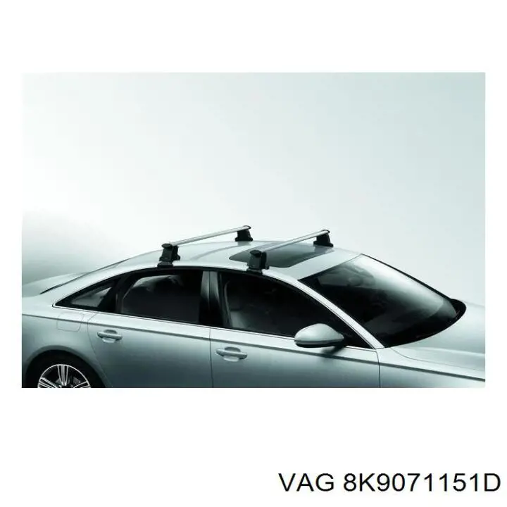 Рейлинги на крышу под багажник VAG 8K9071151B цена, от 175.21 USD