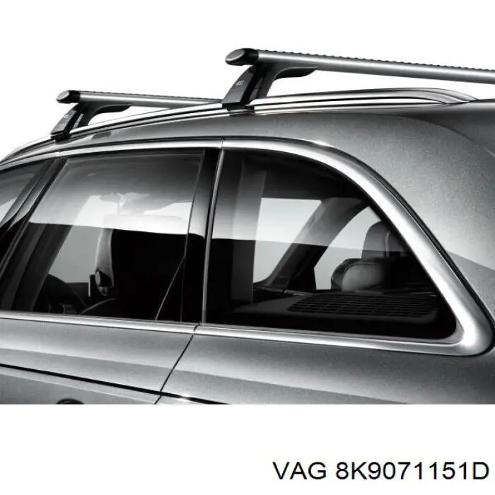 Рейлинги на крышу под багажник VAG 8K9071151D цена, от 175.21 USD