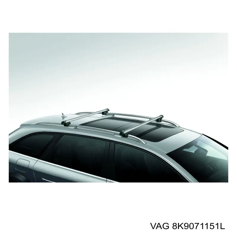 Рейлинги на крышу под багажник VAG 8K9071151L цена, от 317.42 USD