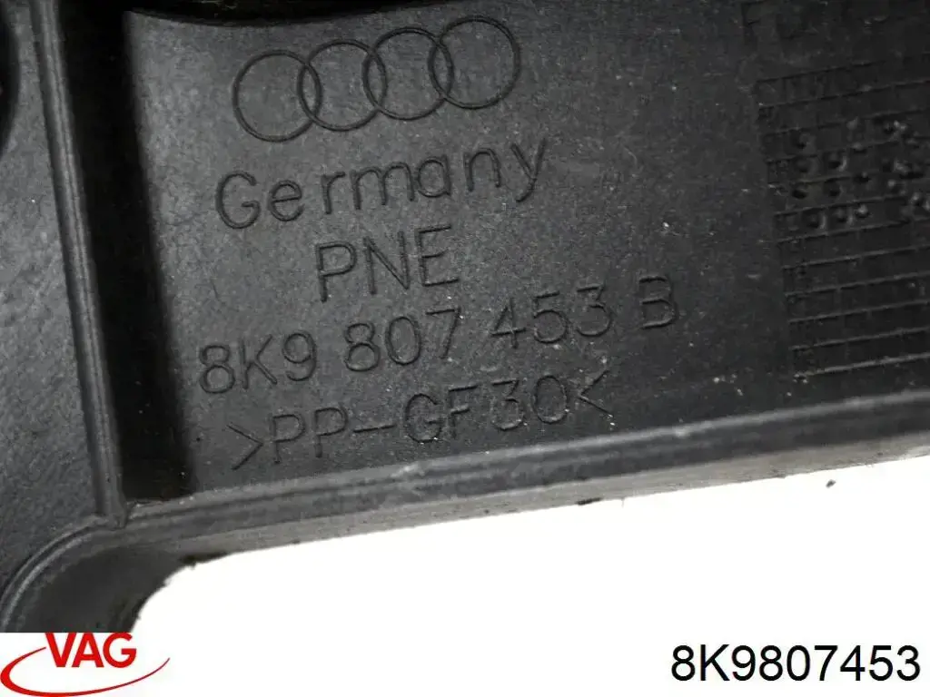 Направляющая заднего бампера левая VAG 8K9807453 цена, от 8.87 USD
