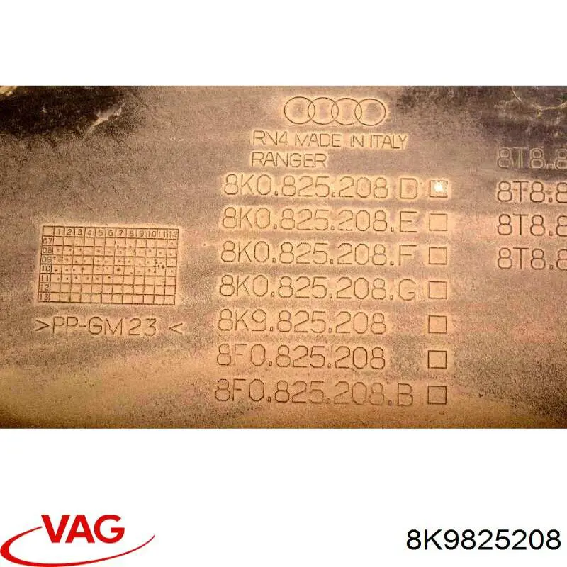 8K9825208 VAG 