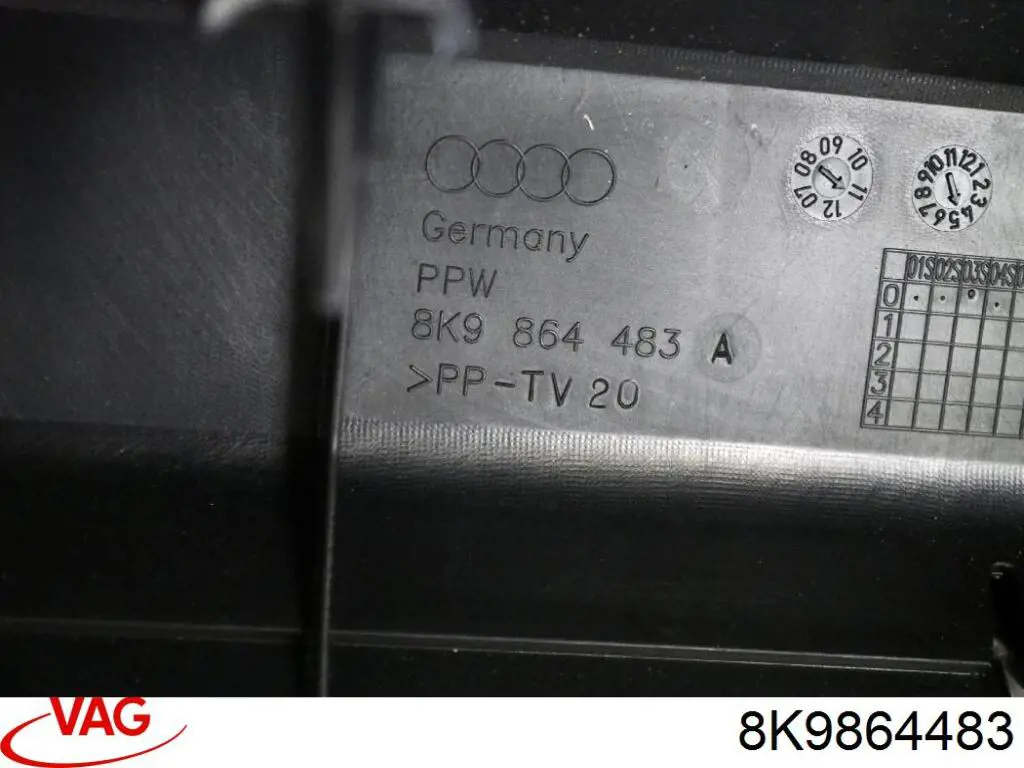Облицовка задней панели багажника VAG 8K9864483 цена, от 22.80 USD