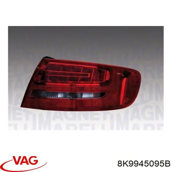 Фонарь задний левый внешний LLG552 Magneti Marelli