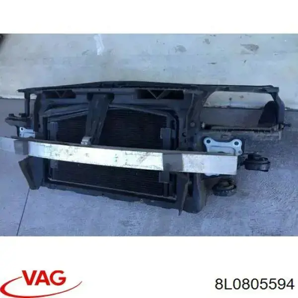 8L0805594 VAG суппорт радиатора в сборе (монтажная панель крепления фар)